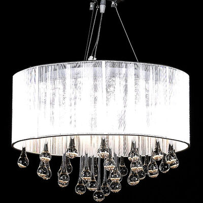 

Chandelier White 18"x20"