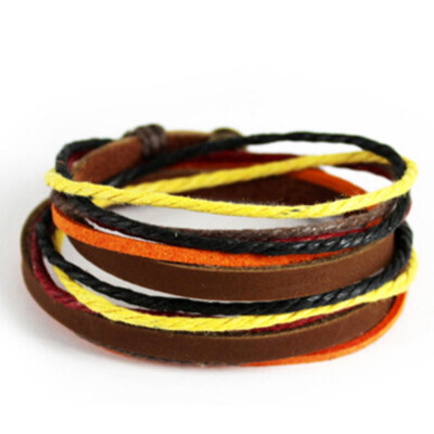 

Leather Bracelet Mens Fashion Bracelet Bangles