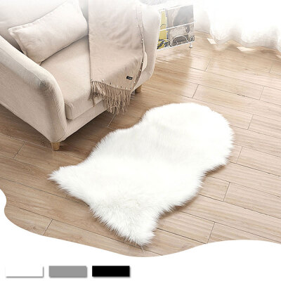 

Faux Sheepskin Fur Rug Soft Fluffy Carpets Chair Couch Cover Seat Area Rugs for Bedroom Sofa Floor Living Room