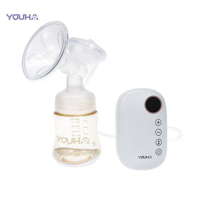

YOUHA Creative Bilateral Electric Breast Pump with Baby Milk Bottle
