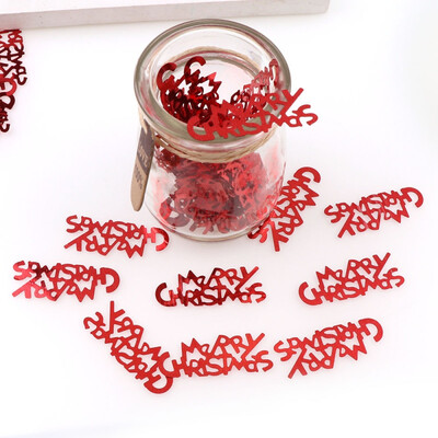 

15g Christmas Confetti Metallic Foil Confetti Sequins Table Confetti Christmas New Year Wedding Party Decorations