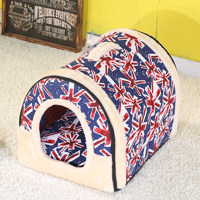 

2In 1 Pet House And Sofa Machine Washable Non-Slip Foldable Soft Warm Dog Cat Puppy Rabbit Pet Nest Cave