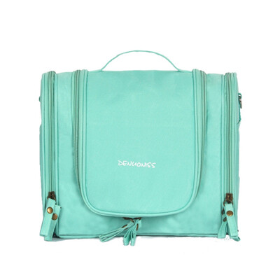 

Waterproof Nylon Travel Organizer Bag Unisex Women Cosmetic Bag Hanging Travel Portable Makeup Bags Washing Toiletry Storage Kit