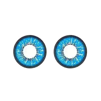 

1 Pair Cosplay Big Eyes Natural Comfort Unisex Fashion Coloured Contact Lenses
