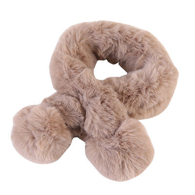 

New Korean Baby Winter Ball Cross Scarf For Girls Boys Children Warm Scarf Baby Plus Thick Cotton Kids Scarf 1-5Y