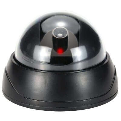 

Simulation Dome Camera Red LED Blinking Light Fake Dummy CCTV Security System for House Office Market