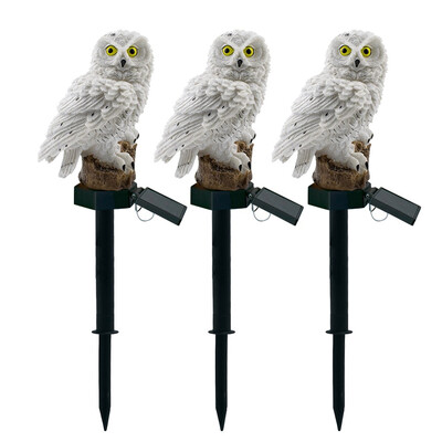 

〖Follure〗LED Garden Lights Solar Night Lights Owl Shape Solar-Powered Lawn Lamp