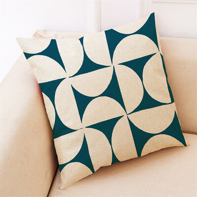 

Toponeto Several And Pattern Pillowcase Linen Sofa Cushion Cover Home Decoration Pillowca