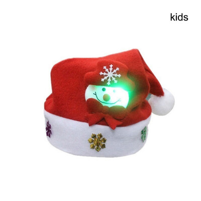 

Christmas Childrens Hat Santa Snowman Childrens Fun Reindeer Christmas Party Hat Headband Soft Comfortable for Christmas Party