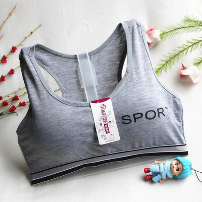 

Women Sexy Letter Print Cotton Girls Underwear Wireless Bra Vest Comfort Bra Underwear