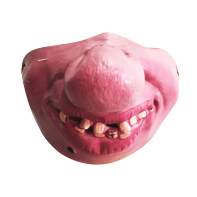 

Tailored Funny Fun Mask Big Lips Headgear Pet Funny Mask