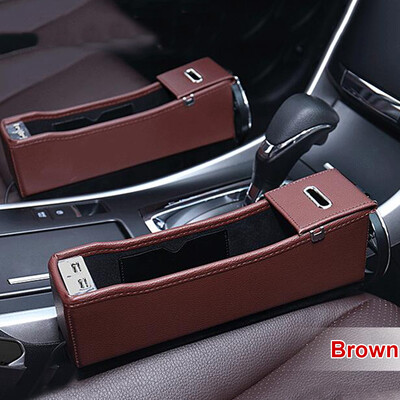 

LeftRight Storage Box Catcher Gap Filler Coin Collector Cup Holder Universal