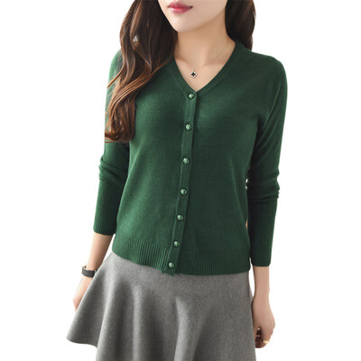 

Fashion Women Cardigan Knitwear Casual Crochet Sweater Long Sleeve Slim Sweaters Coat Hot Selling