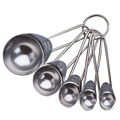 

Gobestart Stainless Steel Measuring Baking Spoons Cooking Cups Teaspoons Utensil