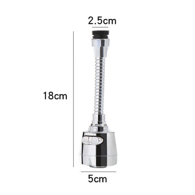 

Faucet Sprayer Nozzle Kitchen Tap Splash Rotatable Filter Water Saving Shower Filter