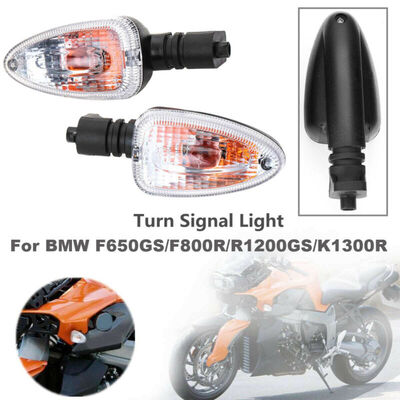 

Pair Motorcycle Turn Signal Indicator Light Lamp Fit For BMW F 650GS 2008-2012