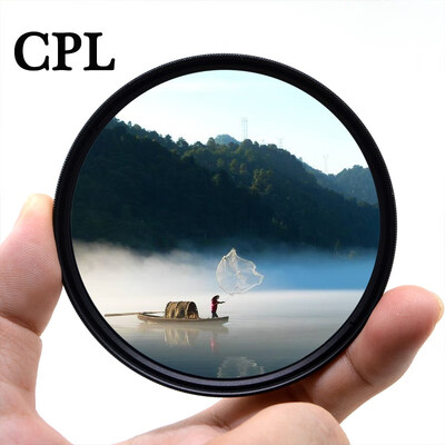 

KnightX CPL polarizador Camera Lens Filter For Canon Sony Nikon 1200d light d80 accessories photography49 52 55 58 62 67 72 77mm