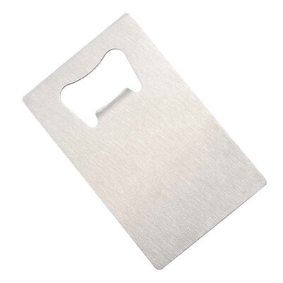 

Creative Beer Bottle Opener Stainless Steel Bank Card Shape Beer Bottle Opener