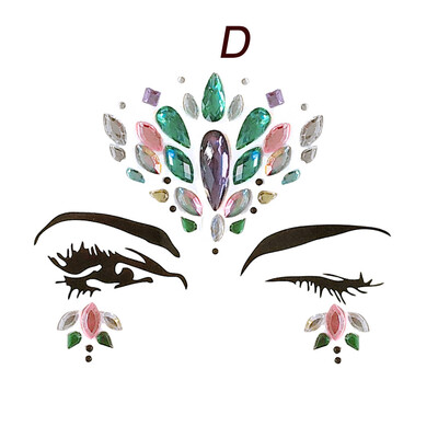

〖Follure〗Face Gems Adhesive Glitter Jewel Wedding Festival Rave Party Body Make Up