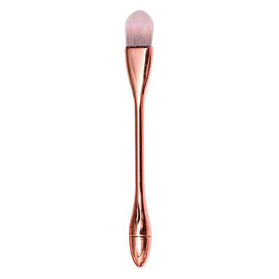 

1 Piece Makeup Brushes Liquid Foundation Brush Plastic Handle Nylon Bristles Loose Powder Brush Blush Mask Up Brushes