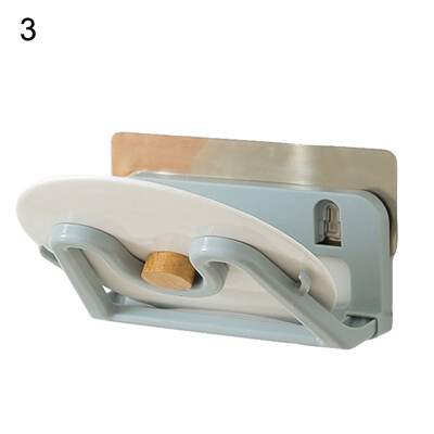 

Kitchen Pot Cover Board Storage Rack Holder Shelf Punch-Free Drainer Organizer