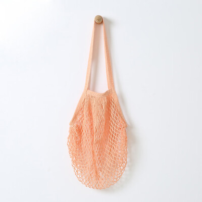 

Gobestart Reusable Fruit String Grocery Shopper Cotton Tote Mesh Woven Net Shoulder Bag