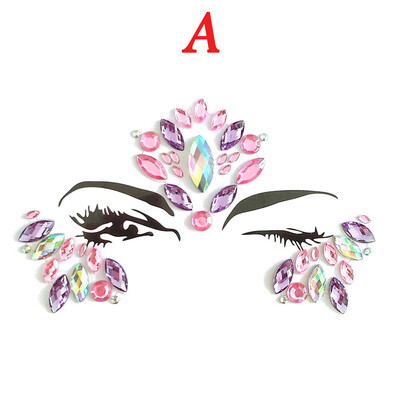 

〖Follure〗Face Gems Adhesive Glitter Jewel Tattoo Wedding Festival Rave Party Body Make Up
