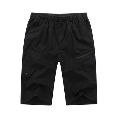 

Tailored Men Summer Fashion Linen Casual Gargo Pants Washed Calf-Length Pants