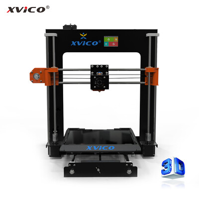 

XVICO X1 3D Printer Kit 220 220 240mm Printing Size Auto Leveling Resume Printing with 24 inch Color Touch Screen Supports Mul
