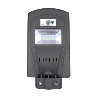 

〖Follure〗20W LED Solar Powered Outdoor Wall Street Light PIR Motion Sensor Lamp