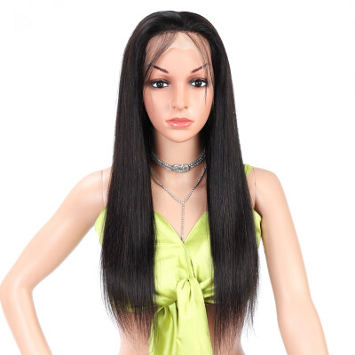 

Amazing Star Malaysian Virgin Human Hair Straight 360 Lace Wigs with Baby Hair Straight Hair Lace Front Wigs Natural Color