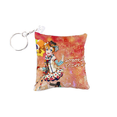 

Fat Bear Anime Mini Pillow Keychain Keyring Bag Phone Hanging Decor