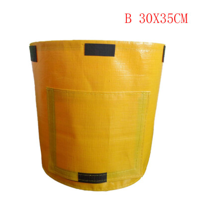 

Gobestart DIY Potato Grow Planter PE Cloth Planting Container Bag Thicken Garden Pot