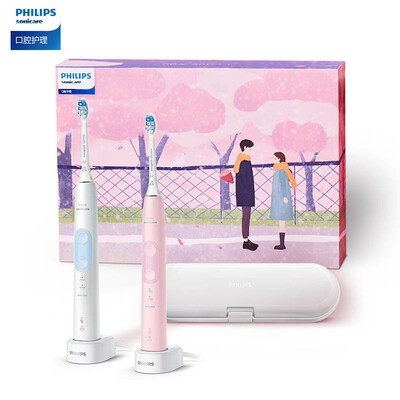 

Philips PHILIPS electric toothbrush couple gift box rechargeable sonic vibration health guard type HX685612HX685912