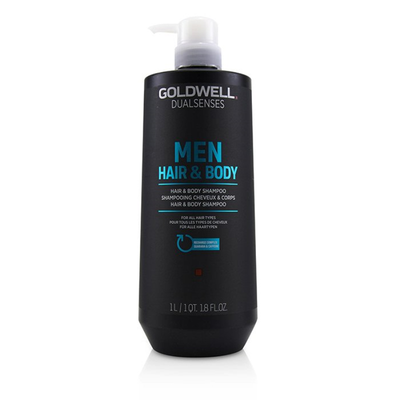 

GOLDWELL - Dual Senses Men Hair & Body Shampoo For All Hair Types 1000ml338oz