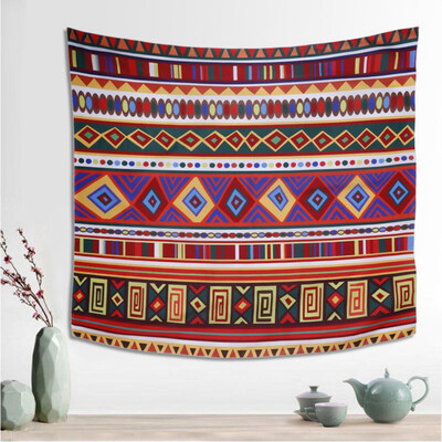

Colorful geometric brick simulation tapestry Galaxy Hanging Wall Tapestry Hippie Retro Home Decor Yoga Beach Towel