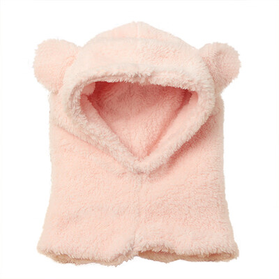 

1-6Y New Warm Winter Baby Hats Children Earflap Hat Scarf Casual Kids Warm Beanies Caps Baby Hats for Girls Boy