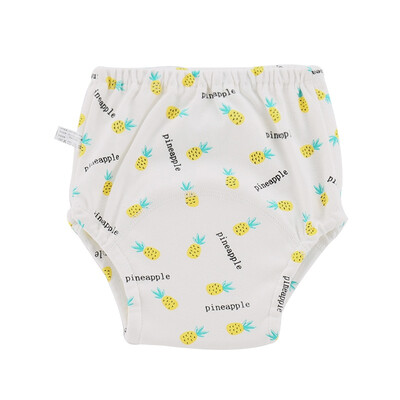 

Infant baby baby toilet training diaper cartoon printing cotton breathable pull-on pants bread pants