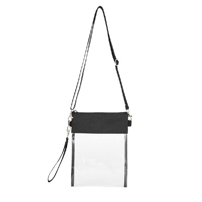 

Clear Shoulder Bag Transparent Shoulder Purse Crossbody Clear Stadium Bag for Women