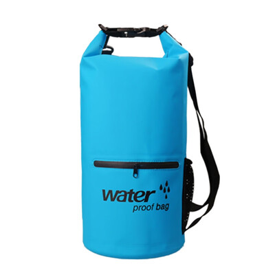 

500D PVC Waterproof Folding Storage Bag Mesh Folder Organizer Storage Bags Summer Beach Backpack 20L & 10L