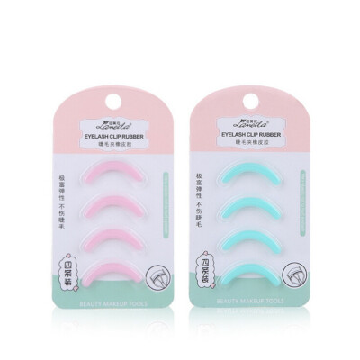 

Random Color Makeup Replacement Eyelash Curler Refill Silicone Pad High Elastic Quick Rebound Not Rubber