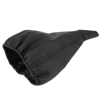 

Car Gear Cover Sleeve Knob Gaitor Dustproof Black Leather Boot Shifter for Old Tyde Jetta