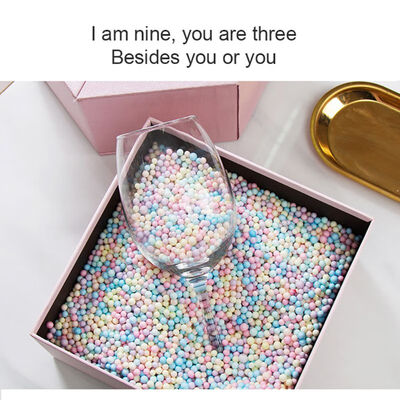 

Colorful Styrofoam Gift Dcoration Ball Romantic Gift Packaging Farm Ball Valentines Day Birthday Wedding Gift Filler Balls