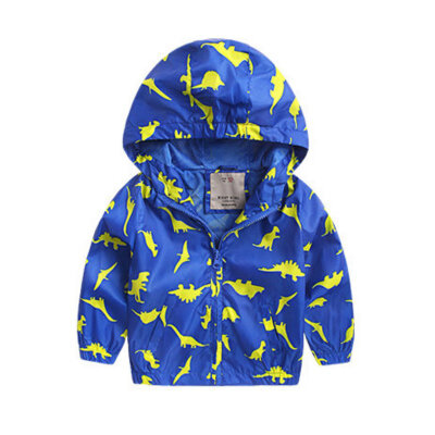 

New Design Baby Boy Hooded Coat Autumn Active Jackets Softshell Jacket Kids Windbreaker