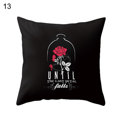 

Flower Letter Tiger Flamingo Pillow Case Cushion Cover Sofa Bed Car Cafe Decor