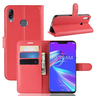 

WIERSS Wallet Phone Case for Asus Zenfone Max Pro M2 ZB633KL ZB632KL ZB631KL ZB630KL Flip Leather Cover Case Fundas Capa