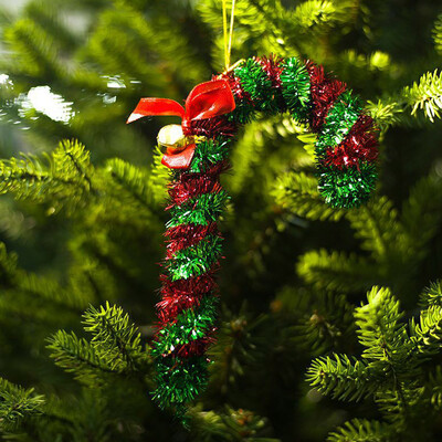

Toponeto Home Decor Gifts Crutch Pendant Christmas Tree Ornament Party Hanging Decor