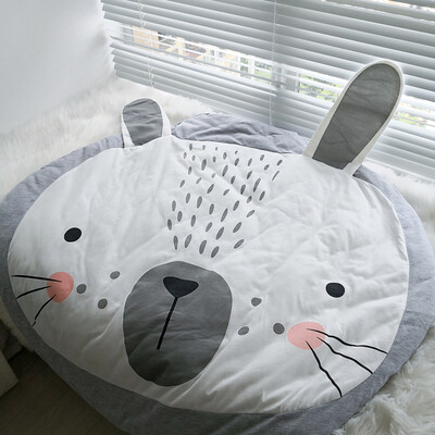 

Gobestart Super Soft Cotton Luxury Plush Baby Crawling Rugs Kids Play Mat