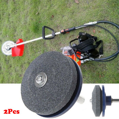 

JPGIF Lawn Mower Sharpener Lawnmower Sharpener for Power Hand Drill 2Pcs