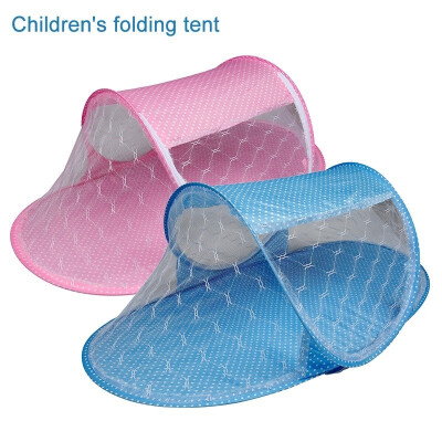 

Baby Folding Mosquito Net Nursery Crib Bed Cot Netting Canopy Cradle Tent